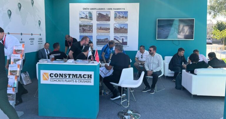 CONSTMACH, Komatek Fuarında Uluslararası Alanda Nasıl Öncü Olduğunu Gösterdi