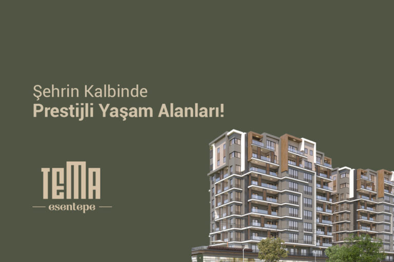 Bursa’da Depreme Dayanıklı Konut Projesi: TEMA ESENTEPE