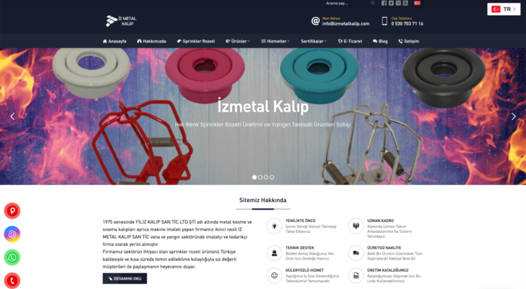 İz Metal Kalıp: Yangın Güvenliği Alanında Türkiye’nin Öncü Üreticisi