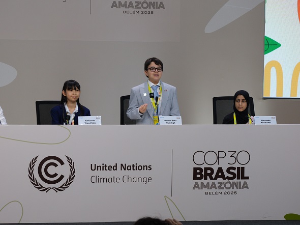 Global liderlik 51Talk’ta gelişiyor: Türk öğrenci COP30’da iklim mesajı verdi
