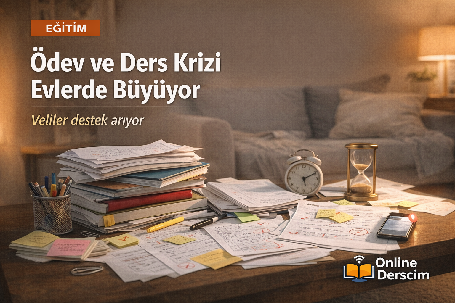 Ödev ve Ders Krizi Evlerde Büyüyor: Veliler Destek Arıyor
