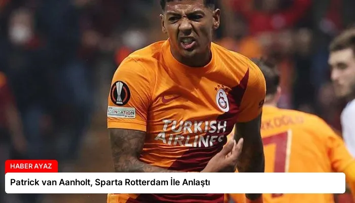 Patrick van Aanholt, Sparta Rotterdam İle Anlaştı