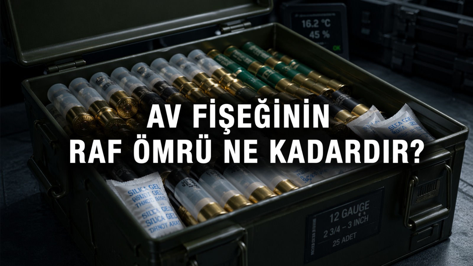 Av Fişeğinin Raf Ömrü Ne Kadardır? Güvenli Saklama Koşulları