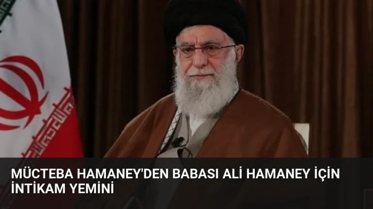 Mücteba Hamaney’den Babası Ali Hamaney İçin İntikam Yemini