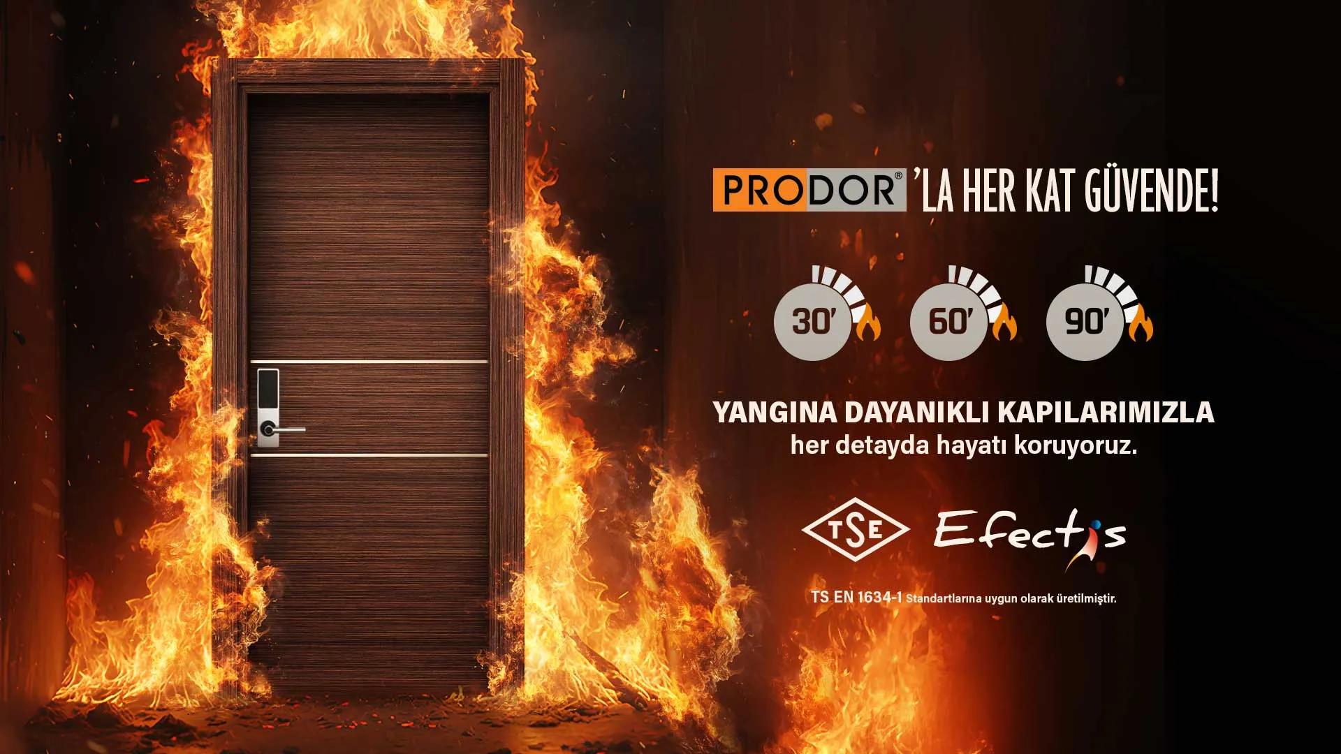 Yangına Dayanıklı Ahşap Kapılar Üreticisi