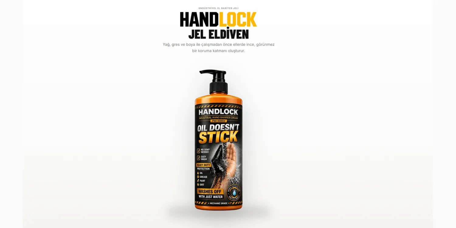 HandLock ile Endüstriyel El Koruma Jeli Çeşitleri