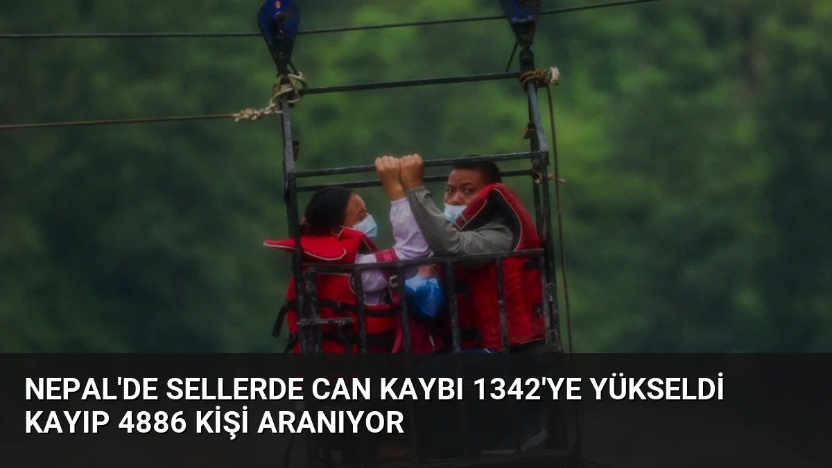 Nepal’de Sellerde Can Kaybı 1342’ye Yükseldi Kayıp 4886 Kişi Aranıyor