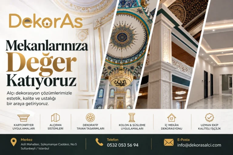 Alçıpan Bölme Duvar Sistemleriyle Kullanışlı ve Estetik İç Mekânlar