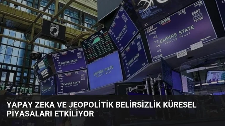 Yapay Zeka ve Jeopolitik Belirsizlik Küresel Piyasaları Etkiliyor